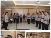 Kasat Reskrim Polres Bungo Resmi di Serahterima dari AKP Febrianto Kepada AKP Ilham Tri Kurnia, dan Kapolsek Tanah Sepenggal Lintas IPDA Rizky Trheeyudha kepada IPTU Charlos Sihombing