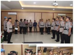 Kasat Reskrim Polres Bungo Resmi di Serahterima dari AKP Febrianto Kepada AKP Ilham Tri Kurnia, dan Kapolsek Tanah Sepenggal Lintas IPDA Rizky Trheeyudha kepada IPTU Charlos Sihombing