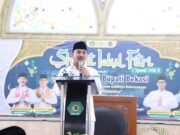 Bupati Bekasi Ade Kuswara Berikan Sambutan Pada Sholat Idul Fitri 1446 H