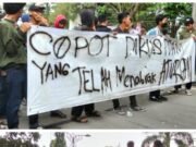 Bupati Bekasi Di Demo Mahasiswa Di Minta Batalkan SK Dirus PDAM.