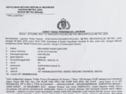 Kepala Desa Karangharum di Laporkan Warganya Ke Polres Metro Bekasi Terkait Dugaan Pemalsuan Dokumen Tanah Yang Dijualnya