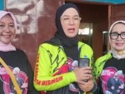 Ketua TP PKK Hj Lavita Apresiasi Merangin Zumba Party