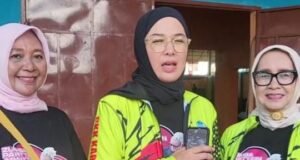 Ketua TP PKK Hj Lavita Apresiasi Merangin Zumba Party