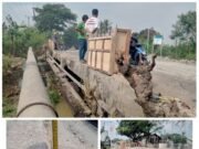 Minim Pengawasan Proyek Jembatan di Cabangbungin Amburadul 