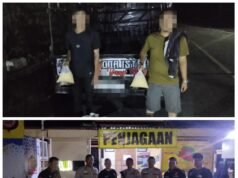 Personel Polsubsektor Rumah Bundar Amankan Dua Pemuda Pembawa Khamar Jenis Tuak Di Perbatasan Aceh Tenggara – Gayo Lues