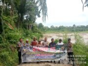 Maraknya Tambang Emas Ilegal di Bantaran Sungai Batang Masumai, Bhabinkamtibmas dan Perangkat Desa Bersatu Tertibkan Tambang Emas Ilegal