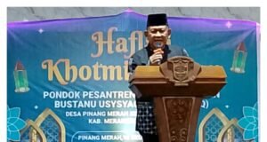 Wabup H A Khafidh Resmikan SMP Islami TahFidz BOQ, Minta Para Orang Tua Awasi Anaknya