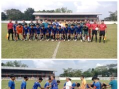 Tim Sepakbola Askab PSSI Kabupaten Bekasi Libas Kota Tasikmalaya 3-0 di Uji Coba Porprov