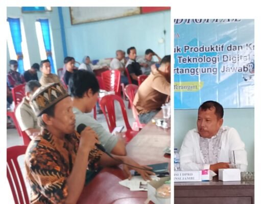 Kominfo Merangin dan Provinsi Jambi Gelar Sosialisasi ke Desa