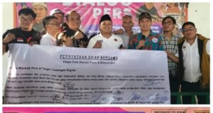 Ratusan Insan Pers Bekasi Raya Desak KDM Klarifikasi Terkait Statemen Tidak Ingin Kerjasama Dengan Media