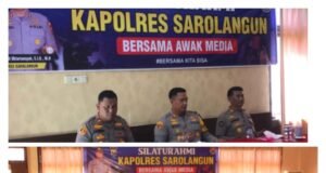 Silaturahmi Dengan Awak Media, Kapolres Sarolangun: Mari Bersinergi Menciptakan Sarolangun Yang Sejuk Aman dan Kondusif