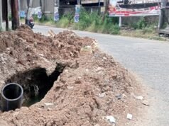 Pekerjaan Proyek Pipa Galian PDAM Dikerjakan PT Rafa Karya Indonesia, di Keluhkan Warga