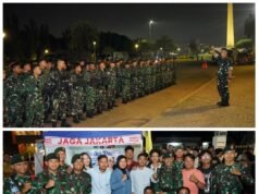Patroli TNI AD Terus Berjalan, Komitmen Jaga Kondusifitas Bagi Warga Ibu Kota