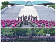 Danpasmar 1 Dampingi Kasal Tinjau Prajurit Pasmar 1 Saat Amankan Gedung DPR/MPR RI