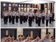 Mabes Polri Gelar Upacara Kenaikan Pangkat 27 Pati Polri