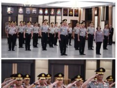 Mabes Polri Gelar Upacara Kenaikan Pangkat 27 Pati Polri