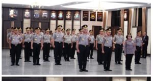 Mabes Polri Gelar Upacara Kenaikan Pangkat 27 Pati Polri