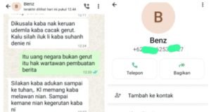 Viral Di Pemberitaan Dan Medsos, Diduga Pemilik Proyek Dusun II Desa Hidup Baru Benakat 2025, Ancam Wartawan