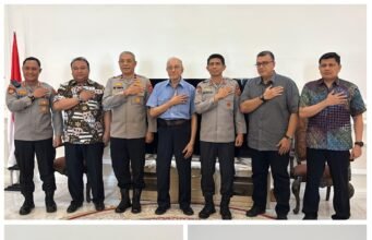 Kapolda Aceh Bersama Wakapolda Silaturahmi ke Wali Nanggroe