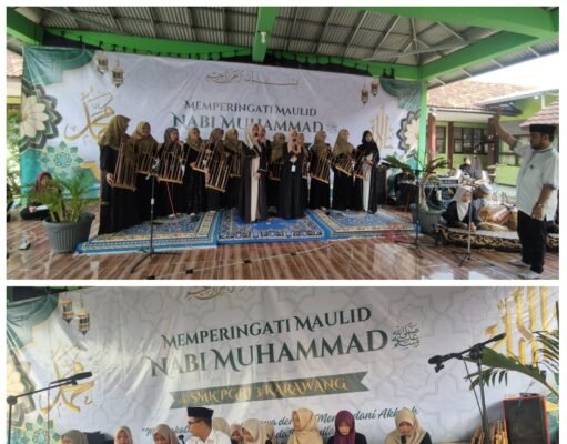 Smk PGRI Rengasdengklok Peringati Maulid Nabi Muhammad SAW