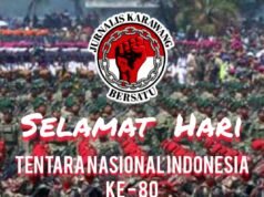 HUT TNI ke-80: Pilar Ketahanan dan Kedaulatan Bangsa, Jurnalis Karawang Bersatu Turut Berbangga