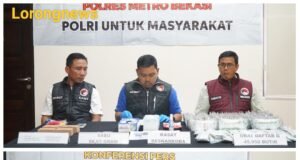 Bermodus “Tempelan” 5 Pelaku Pengedar Diringkus Polres Metro Bekasi: Bersama Selamatkan Generasi Emas
