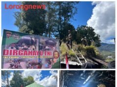 Satgas Yonif 700/Wyc Rayakan HUT TNI ke-80 dengan Aksi Nyata, Rehab Honai dan Pasang Listrik di Kampung Nipuralome