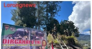 Satgas Yonif 700/Wyc Rayakan HUT TNI ke-80 dengan Aksi Nyata, Rehab Honai dan Pasang Listrik di Kampung Nipuralome