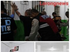 Lapas Kelas IIA Cikarang Menggandeng APH Sidak Blok Hunian