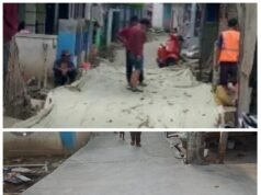 Dugaan Pembangunan Jalan Lingkungan Kampung Srengseng Kalicapang Tidak Sesuai RAB, Ini Kata Ketum FK SPB…