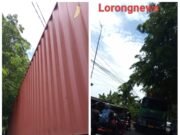 Jalan Alternatif Rengasdengklok-Sungai Buntu Macet Mobil Kontainer Bertonase Berat Melintas di Jam Sibuk Aktivitas Warga, Diduga Dishub Tutup Mata