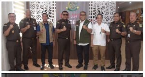 Kejati Aceh Terima Kunjungan Silaturahmi Komandan Satgas Garuda Penertiban Kawasan Hutan