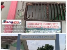 Miris…!!! Diduga SDN Karangsatu 02 Curi Arus Listrik PLN, Anggaran BOS di Kemanakan…!!!