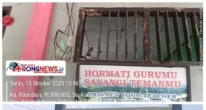Miris…!!! Diduga SDN Karangsatu 02 Curi Arus Listrik PLN, Anggaran BOS di Kemanakan…!!!