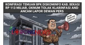 Konfirmasi Temuan BPK Diskominfo Bekasi Rp 113 Miliar, Oknum Tolak Klarifikasi dan Ancam Lapor Dewan Pers
