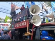 Ribuan Buruh di Bekasi Kepung PT Michelin, Protes PHK Sepihak 280 Pekerja