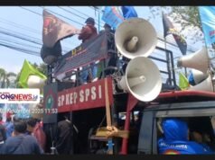 Ribuan Buruh di Bekasi Kepung PT Michelin, Protes PHK Sepihak 280 Pekerja