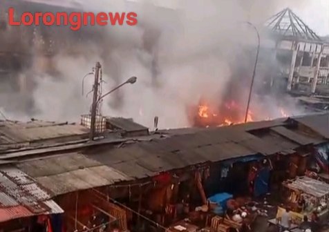 Area Utara Pasar Baru Cikarang Habis di Amuk Sijago Merah, Polres Metro Bekasi Ambil Langkah Serius