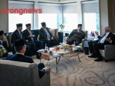 Presiden Prabowo Menerima Kunjungan Mantan Perdana Menteri Australia Paul Keating