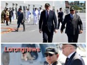 Presiden Prabowo Meninjau Langsung Kapal HMAS Canberra