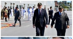 Presiden Prabowo Meninjau Langsung Kapal HMAS Canberra