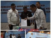 Lapas Cikarang Pimpin Pemusnahan Arsip Serentak UPT PAS Se-Jawa Barat