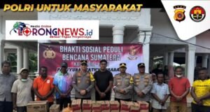 Kapolres Pidie Salurkan Bantuan Akpol 2005, Untuk Warga Terdampak Banjir di Kabupaten Pidie