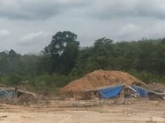 PETI di Bungo Menantang Hukum, Aktivitas Dompeng Menjamur di Pinggir Jalan Lintas