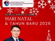 Ketum IWO Indonesian: Selamat Natal dan Tahun Baru 2026, Jadikan Momentum untuk Perkuat Integritas Pers di Era Digital