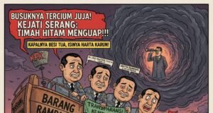 Skandal di Balik Besi Tua: Dugaan Penguapan 300 Ton Timah Hitam di Kejari Serang