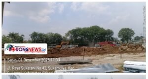 Bongkar Dugaan Proyek Lapangan Bola Sukatani Dikerjakan Asal-Asalan, Jadi Sorotan IWO-I DPD Kabupaten Bekasi