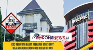 KB3 Temukan Fakta Menarik dan Soroti Kejanggalan Kasus OTT Bupati Bekasi, Dari Misteri Saksi Kunci Hingga Teka-Teki Penyegelan Ruang Dinas