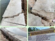 Proyek 3,3 Miliar di Kombutokan: Belum Sebulan Selesai, Tanggul Hibah BNPB Sudah Hancur Berantakan