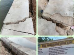 Proyek 3,3 Miliar di Kombutokan: Belum Sebulan Selesai, Tanggul Hibah BNPB Sudah Hancur Berantakan